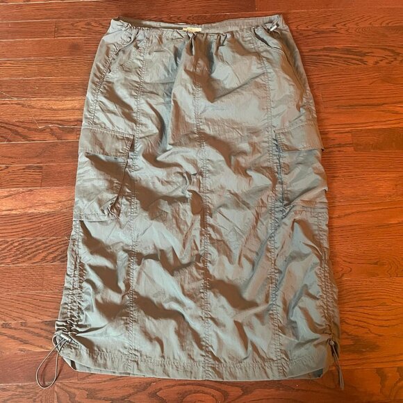 Utility Style Drawstring Cargo Skirt- Large - Picture 2 of 6